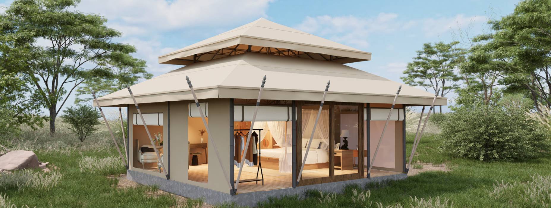 保德县户外野奢帐篷